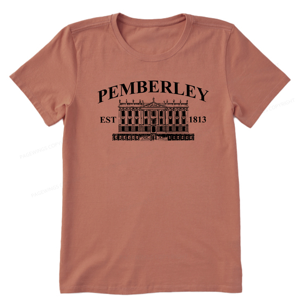 Pagewings Pemberley Unisex EST 1813 Unisex Classic T-shirt