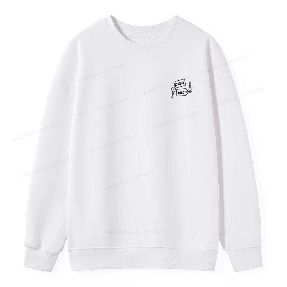 Pagewings Room Numbers Unisex Classic Sweatshirt