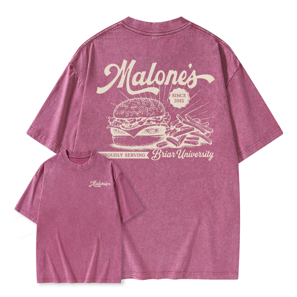 Pagewings Hockey Romance Unisex Washed T-shirt