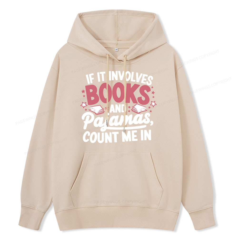 Pagewing Lover Funny Book Reading Unisex Classic Hoodie