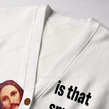 Pagewings Is That Smut Unisex Ugly Cardigan Sweaters