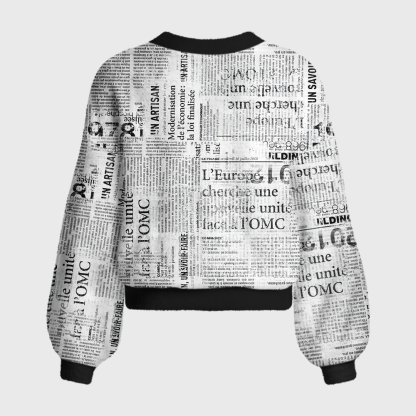 Pagewings Bookish Vibe Women's Cardigan Sweater