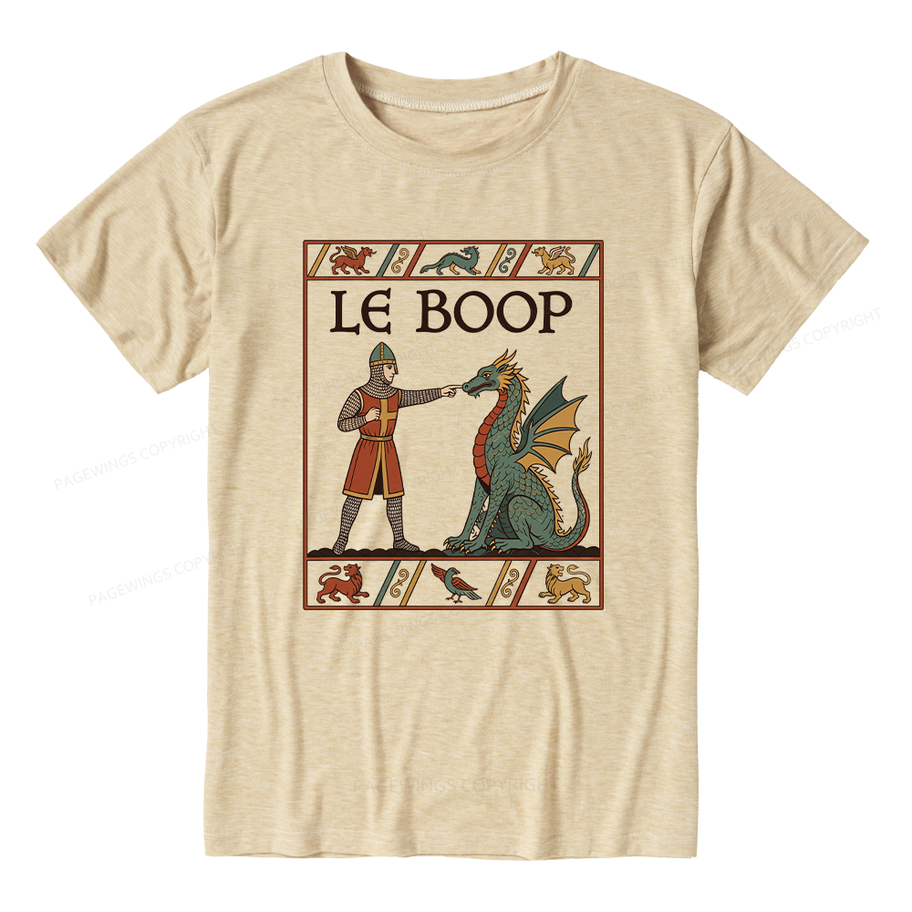 Pagewings Le Boop Unisex Heather T-Shirt