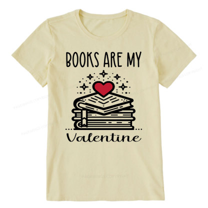 Pagewings Books are My Valentine Unisex Classic T-shirt
