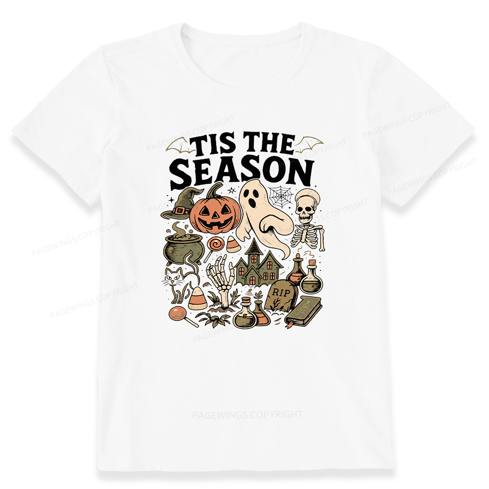 Pagewings Vintage Halloween Unisex Classic T-shirt