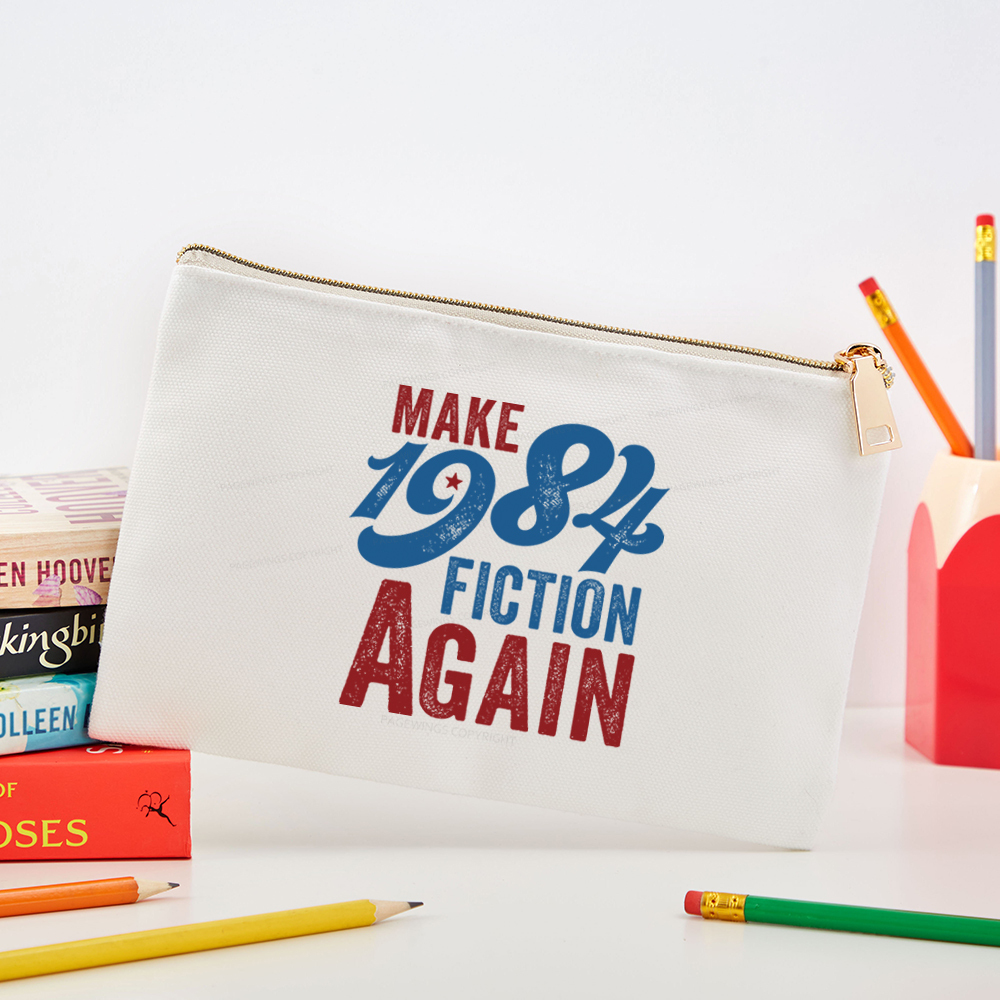 Pagewing Make 1984 Fiction Again Solid and Distressed Pouch