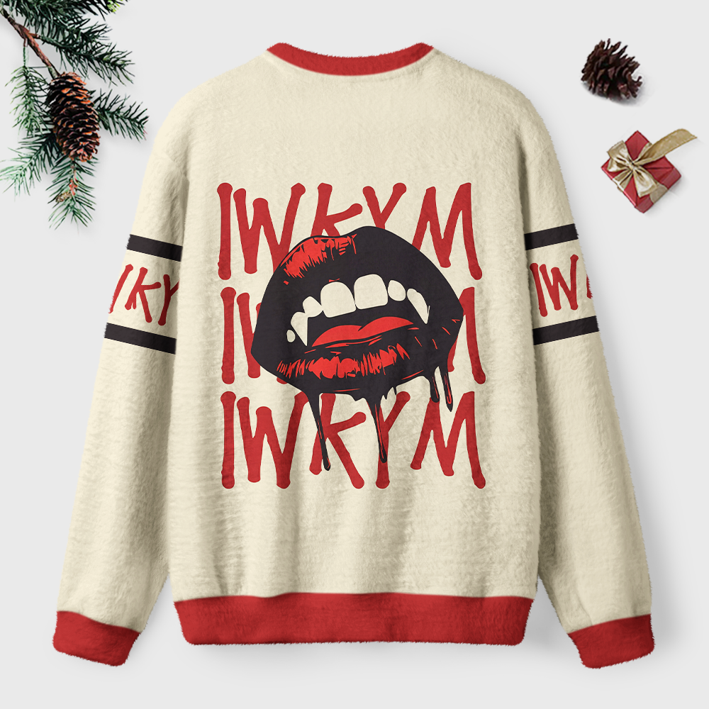 Pagewings Sci Fi Book Lover Unisex Ugly Light Knit Sweatshirt
