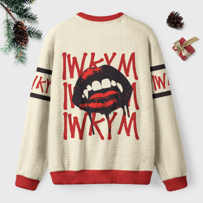 Pagewings Sci Fi Book Lover Unisex Ugly Light Knit Sweatshirt