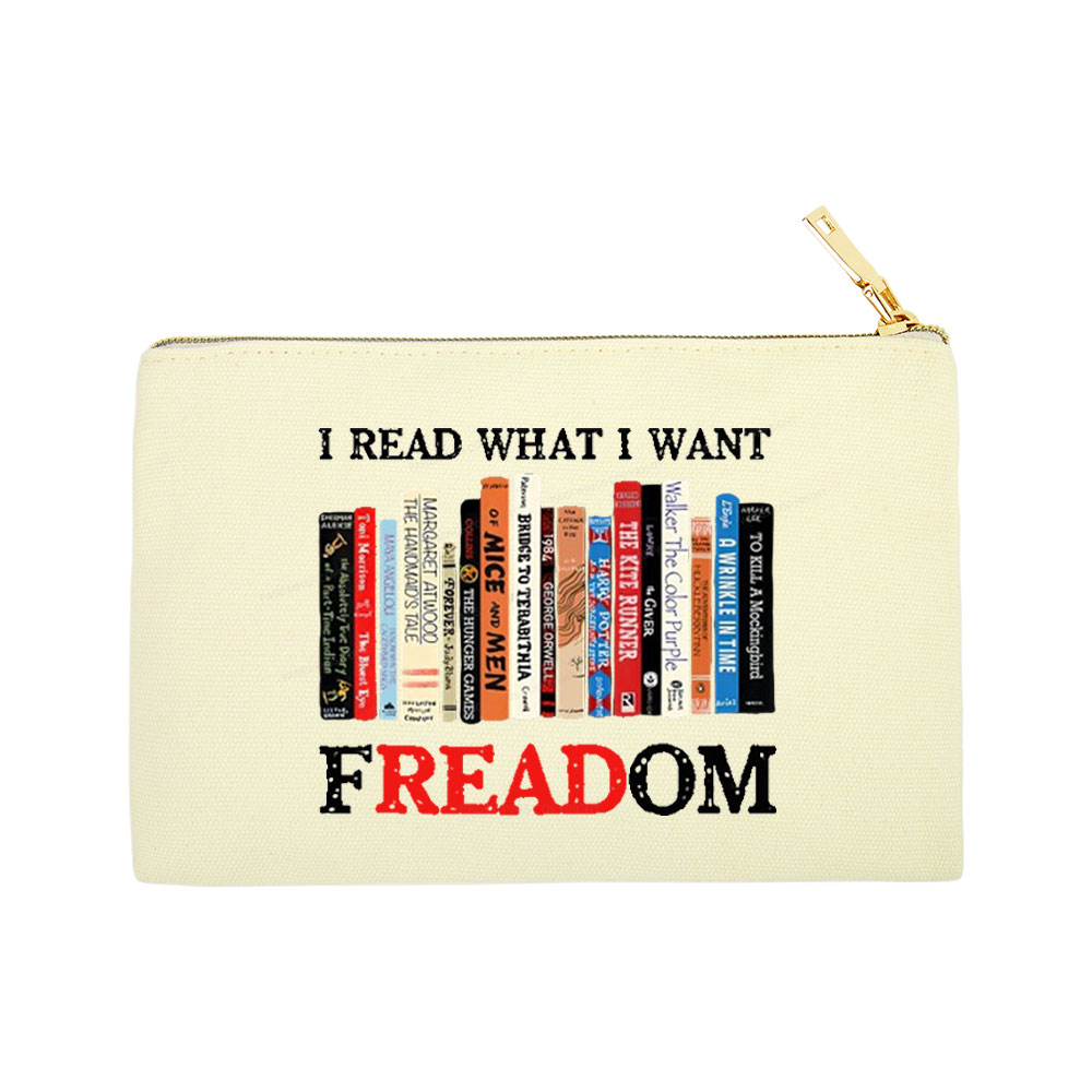 Pagewings I Read What I Want Banned Books Pouch