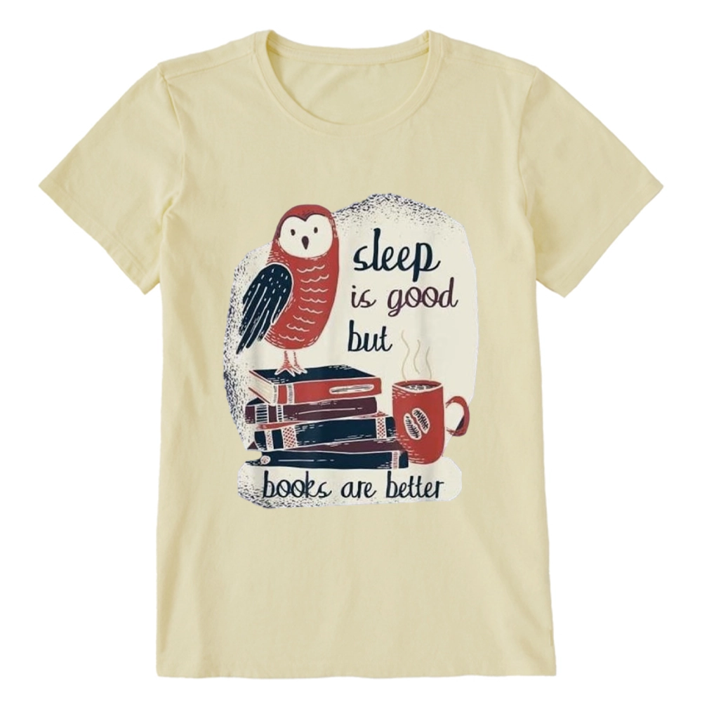 Pagewings Sleep is Good But Book is Better Unisex Classic T-shirt