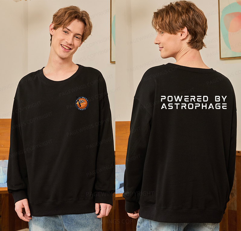 Pagewings Powered By Astrophage Unisex Classic Sweatshirt