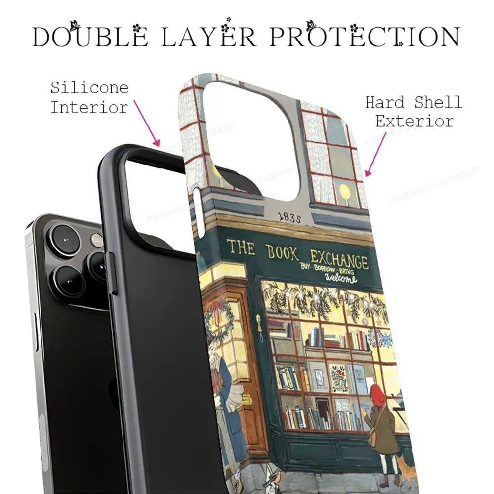 Pagewings The Book Exchange Phone Case