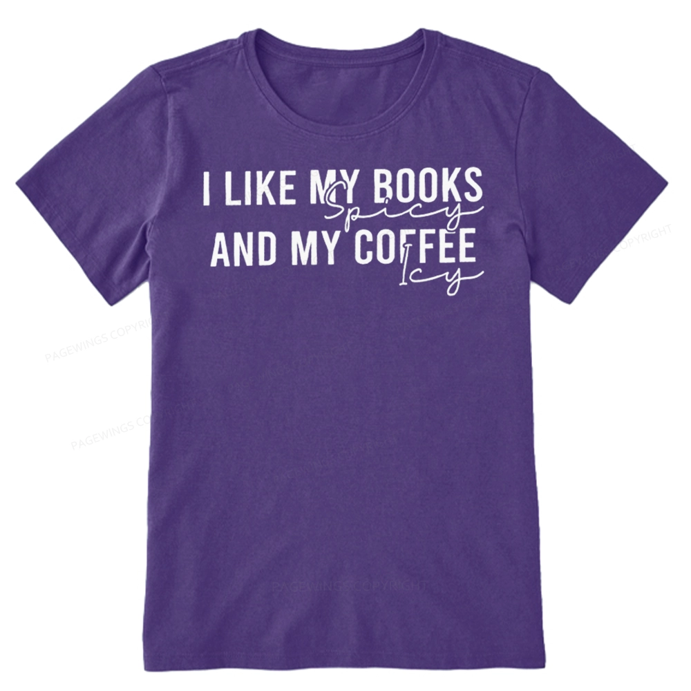 Pagewings I Like My Books And My Coffee Unisex Classic T-shirt