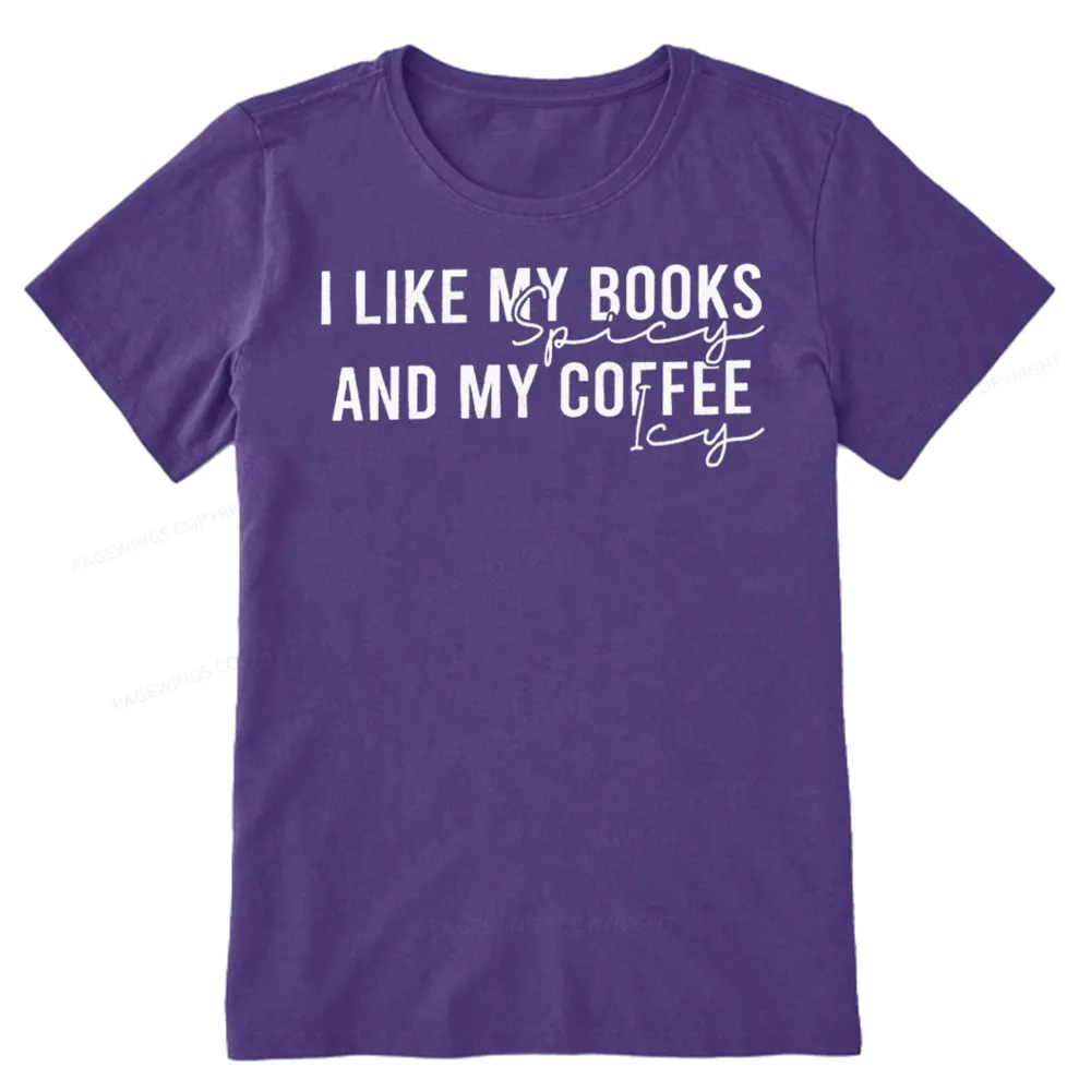 Pagewings I Like My Books And My Coffee Unisex Classic T-shirt