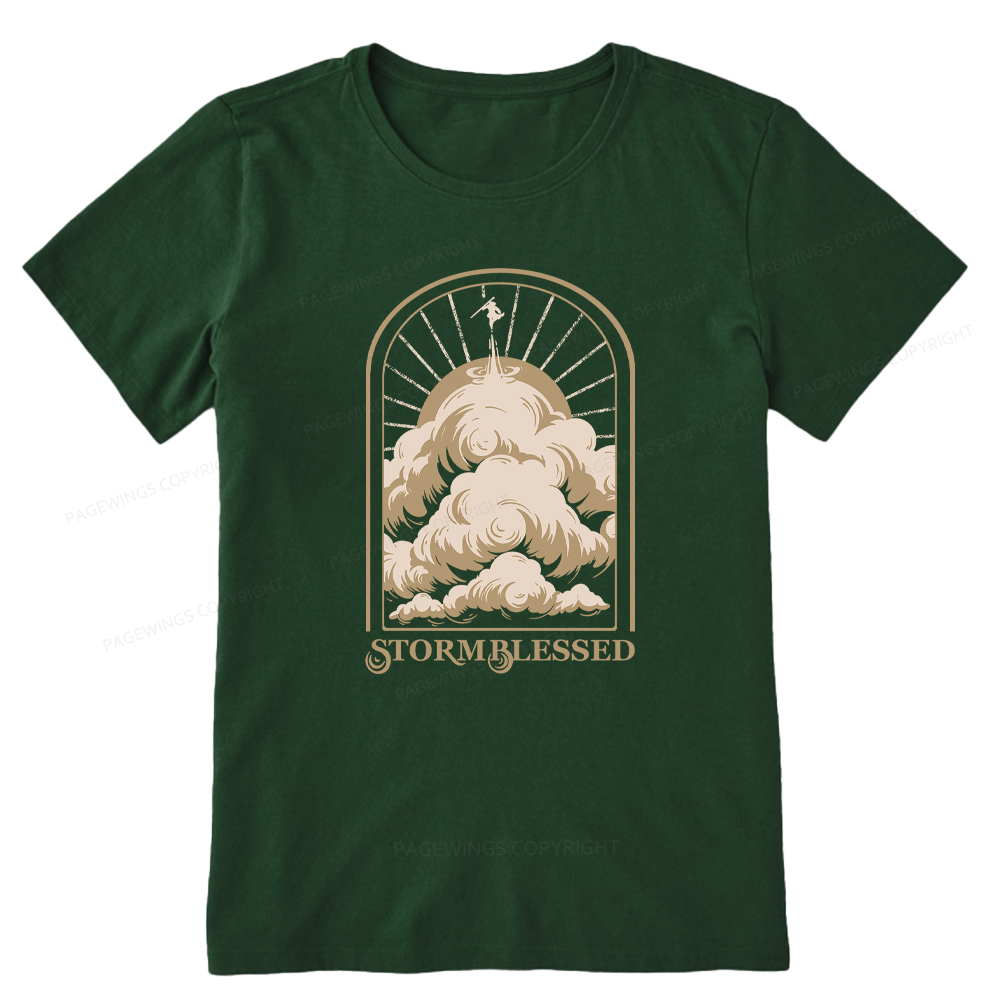 Pagewings Storm Fantasy Book Lover Unisex Classic T-shirt