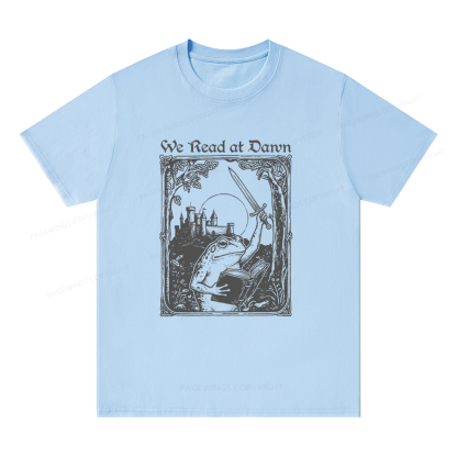 Pagewings We Read At Dawn Unisex Classic T-shirt