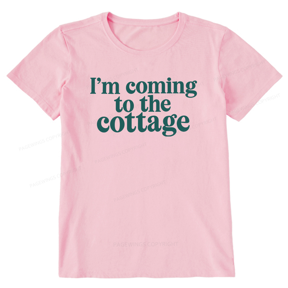 Pagewings I'm Coming To The Cottage Unisex Classic T-shirt