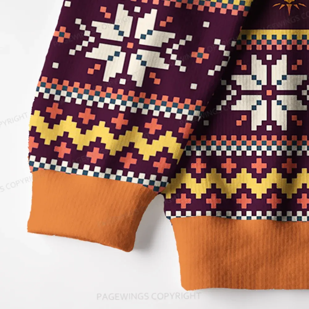 Pagewings  The Thirteen Unisex Ugly Knit Sweatshirt