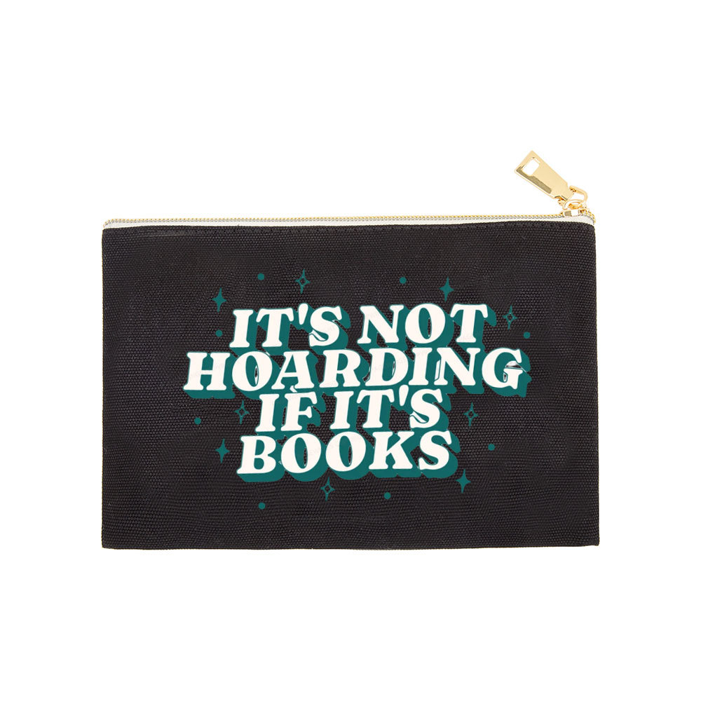 Pagewings It's Not Hoarding If It's Books Pouch