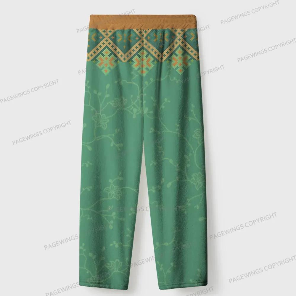 Pagewings Fireheart Unisex Flannel Pajama Set