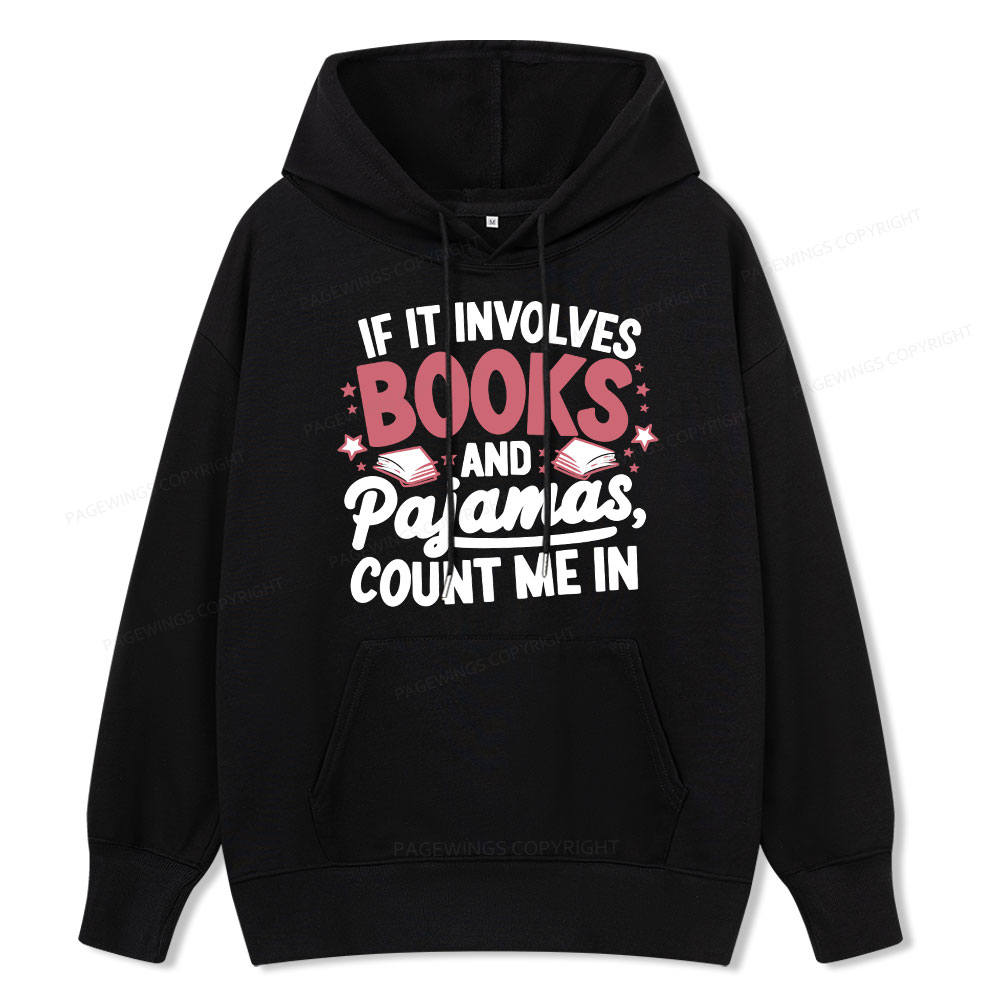 Pagewing Lover Funny Book Reading Unisex Classic Hoodie