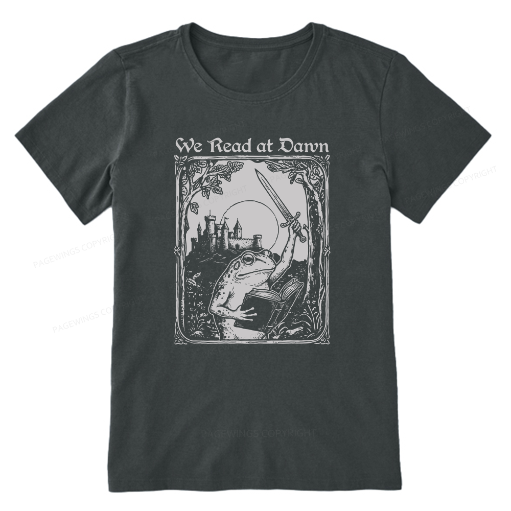 Pagewings We Read At Dawn Unisex Classic T-shirt