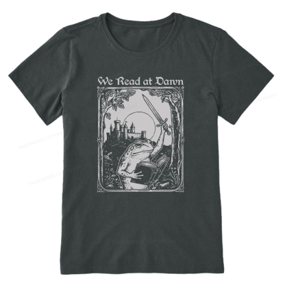 Pagewings We Read At Dawn Unisex Classic T-shirt