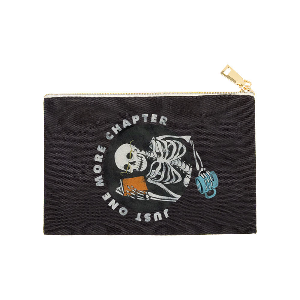 Pagewings Halloween Just One More Chapter Pouch