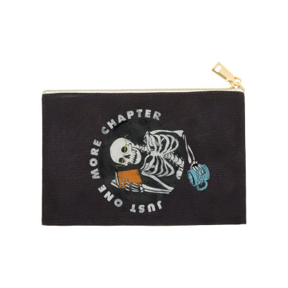 Pagewings Halloween Just One More Chapter Pouch