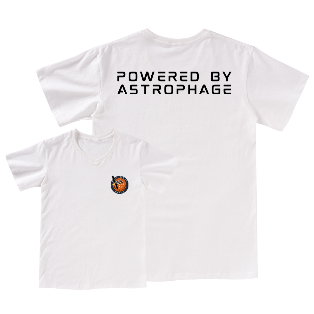 Pagewings Powered By Astrophage V-neck T-shirt