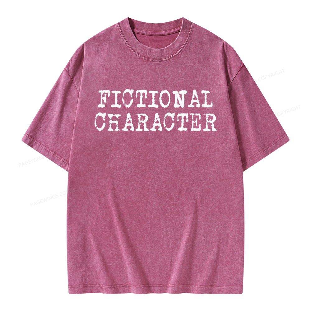 Pagewings Fictional Character Unisex Washed T-shirt