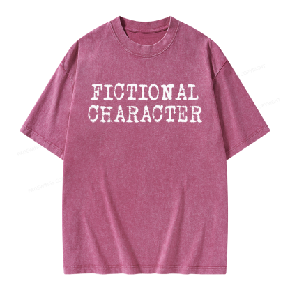 Pagewings Fictional Character Unisex Washed T-shirt