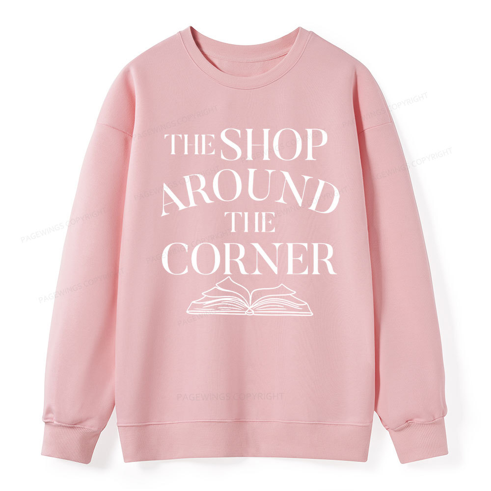 Pagewings The Shop Around The Corner Bookworm  Unisex Classic Sweatshirt