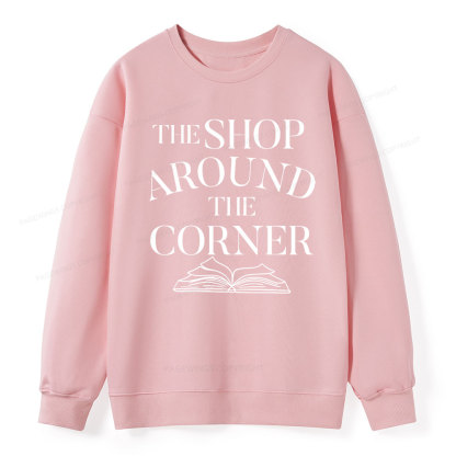 Pagewings The Shop Around The Corner Bookworm  Unisex Classic Sweatshirt