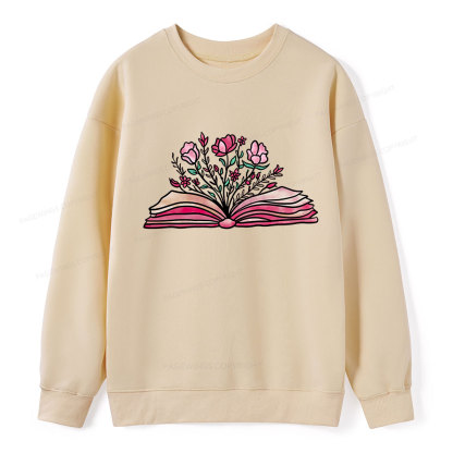 Pagewings Booktrovert Definition Funny Book Lover Png Unisex Classic Sweatshirt