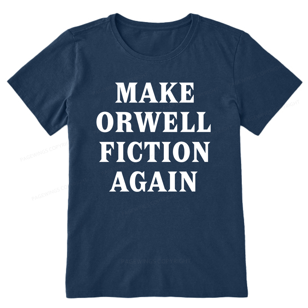 Pagewings Make Orwell Fiction Again Unisex Classic T-shirt