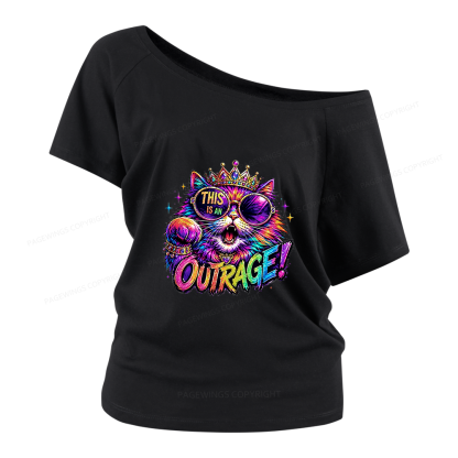 Pagewings Sci-Fi Book Lover Women Off Shoulder T-shirts
