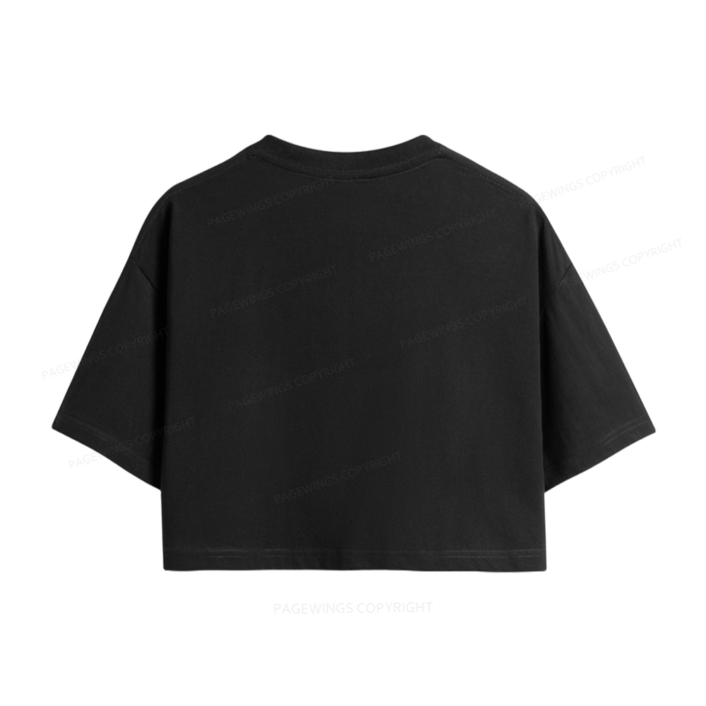 Pagewings Book Club Women Crop Tops