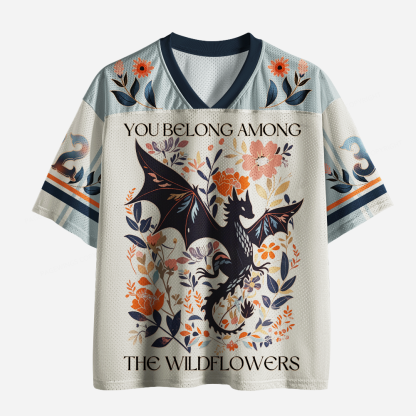 Pagewings Fantasy Book Lover Unisex Mesh Jersey