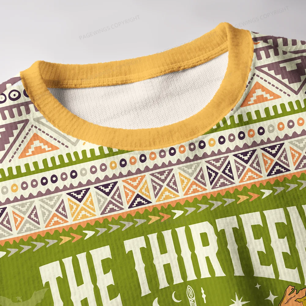 Pagewings The Thirteen Unisex Ugly Knit Sweatshirt