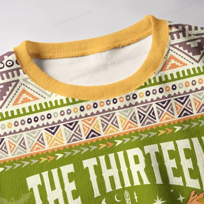 Pagewings The Thirteen Unisex Ugly Knit Sweatshirt