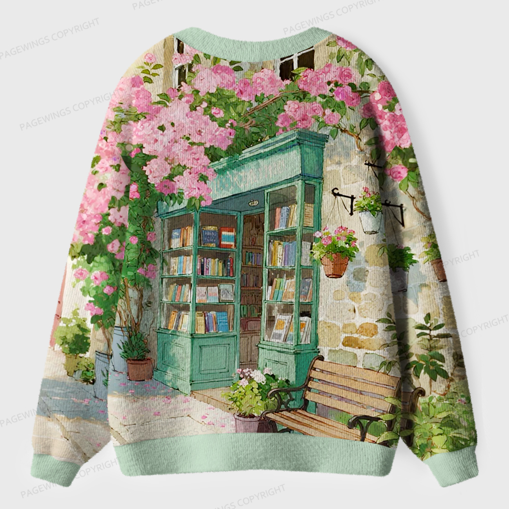 Pagewings Bookshop Unisex Ugly Cardigan Sweaters