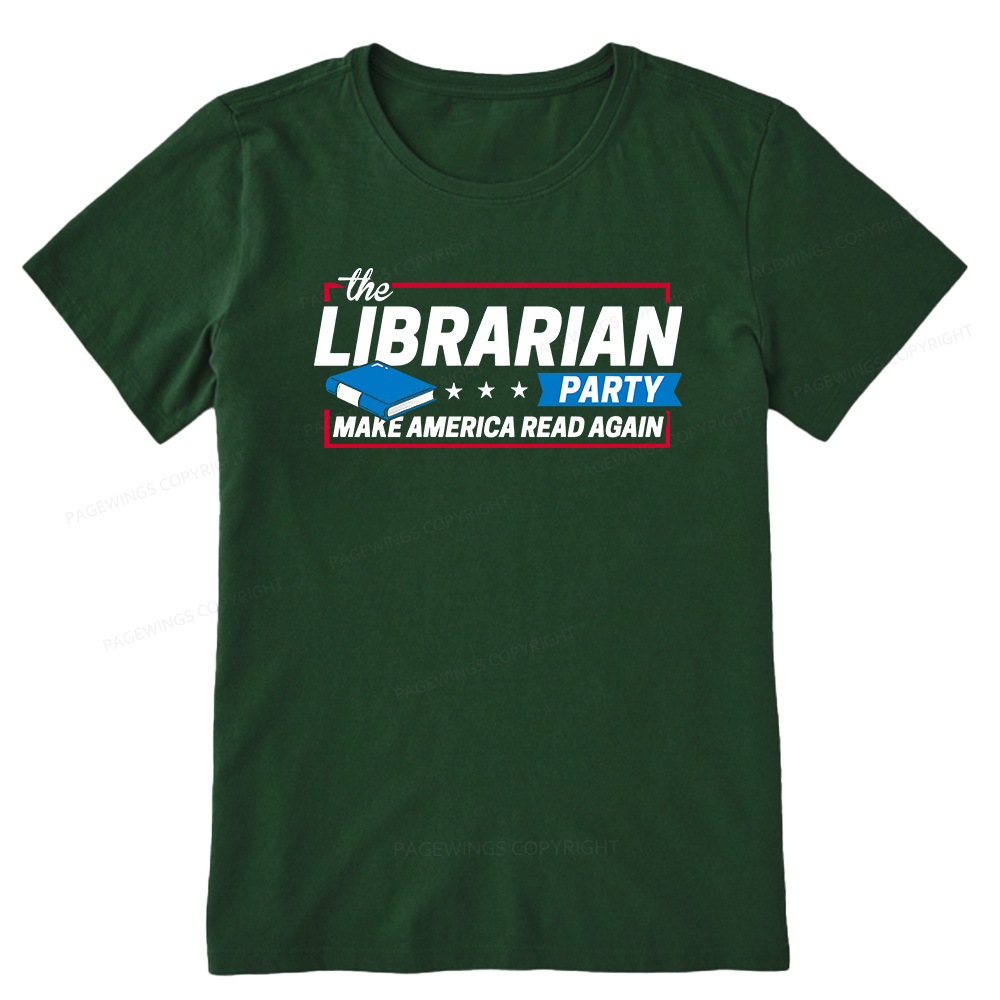 Pagewings The Librarian Party Unisex Classic T-shirt