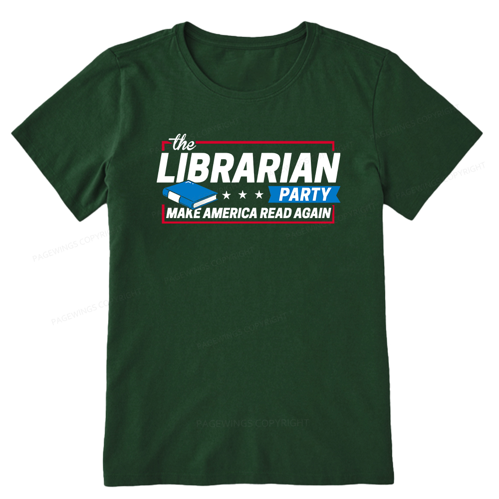 Pagewings The Librarian Party Unisex Classic T-shirt