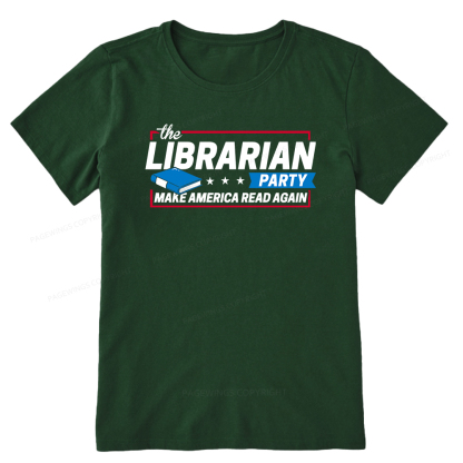 Pagewings The Librarian Party Unisex Classic T-shirt