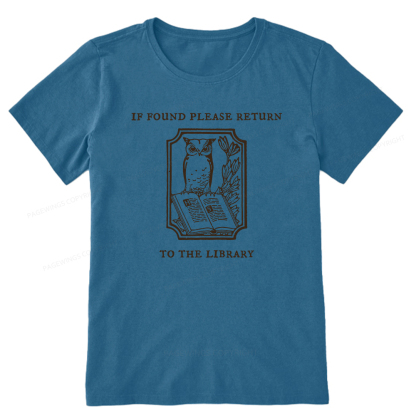 Pagewings Librarian Gift Owl Book Shirt Unisex Classic T-shirt
