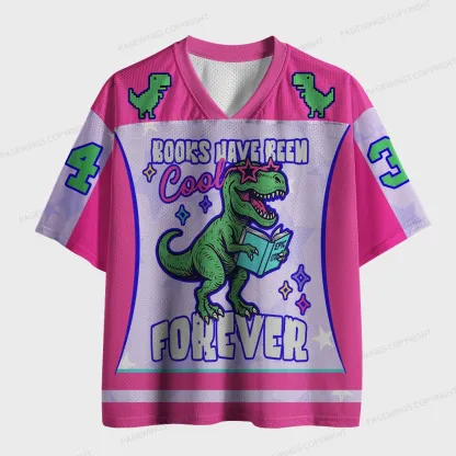 Pagewings Books Have Been Cool Forever Unisex Mesh Jersey