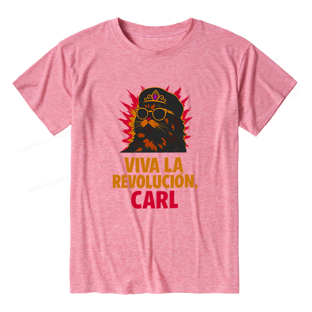 Pagewings Viva La Revolucion Unisex Heather T-Shirt