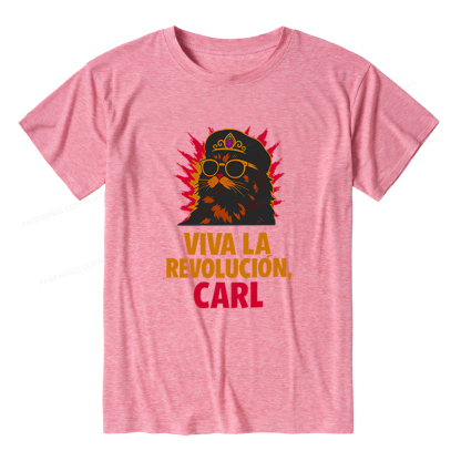 Pagewings Viva La Revolucion Unisex Heather T-Shirt