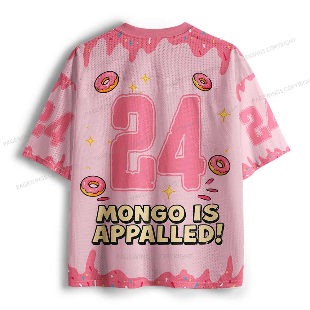 Pagewings This Is An Outrage Unisex Mesh Jersey